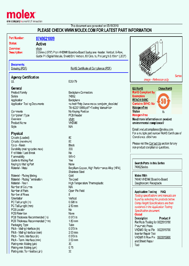 0740621009_4840644.PDF Datasheet