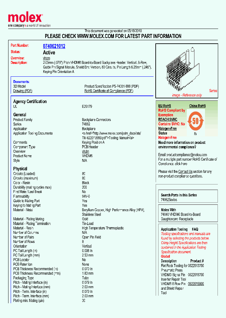 0740621012_4840649.PDF Datasheet