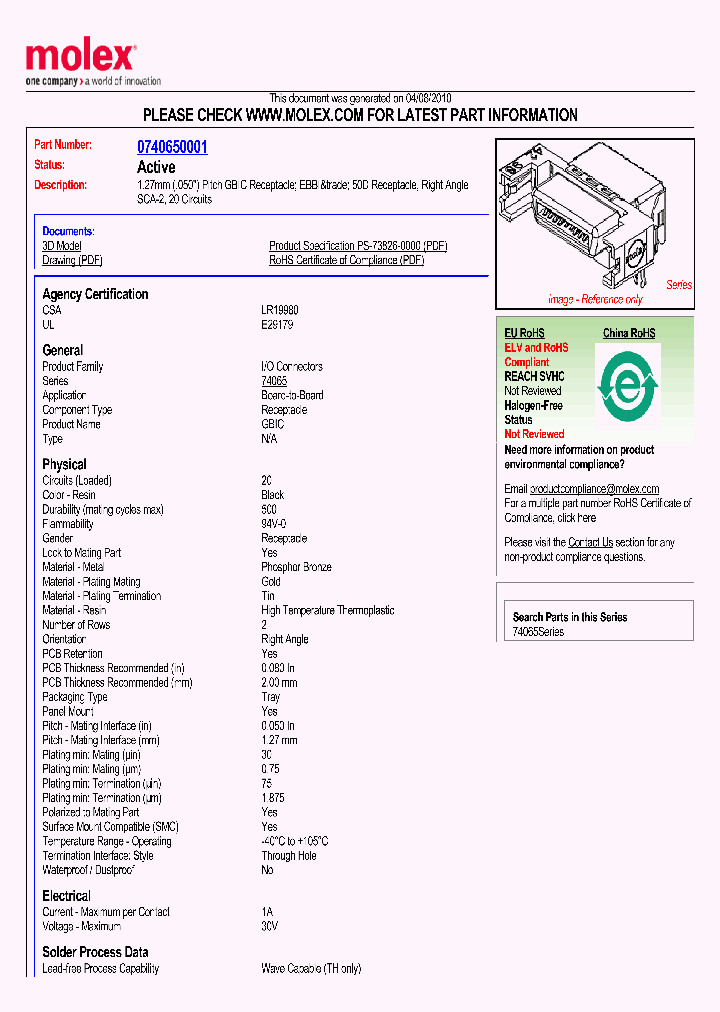 0740650001_4905332.PDF Datasheet