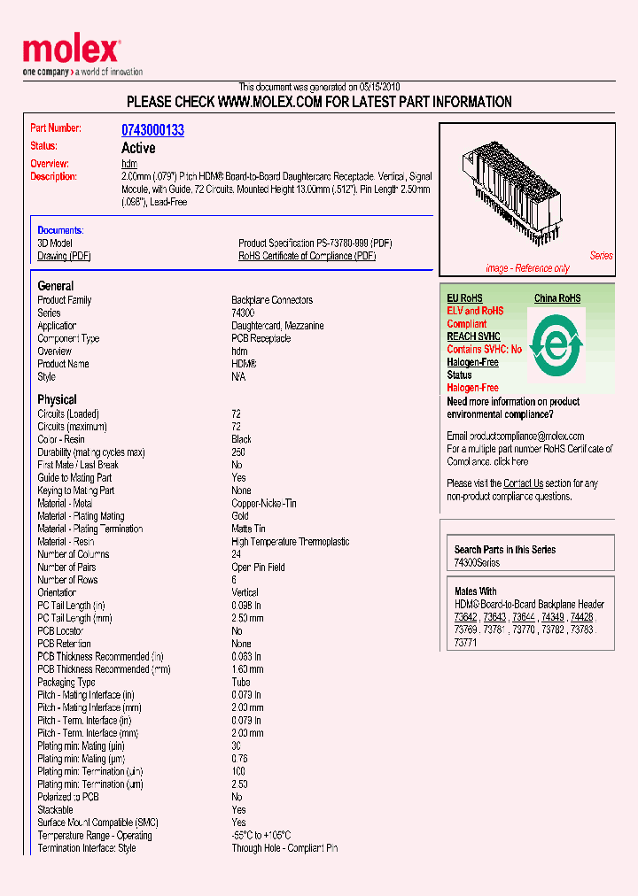 0743000133_4901851.PDF Datasheet