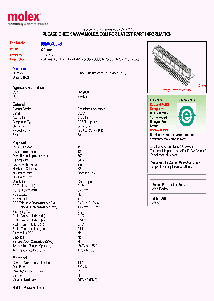 0850540048_4799527.PDF Datasheet