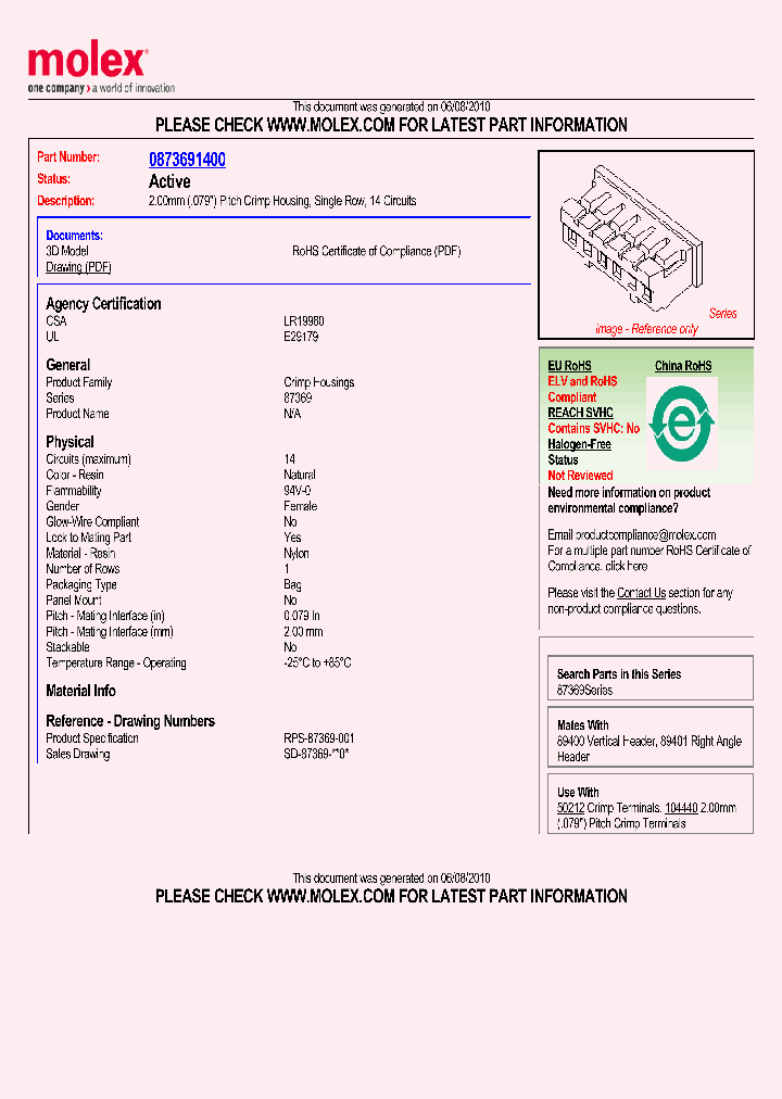 0873691400_4890258.PDF Datasheet