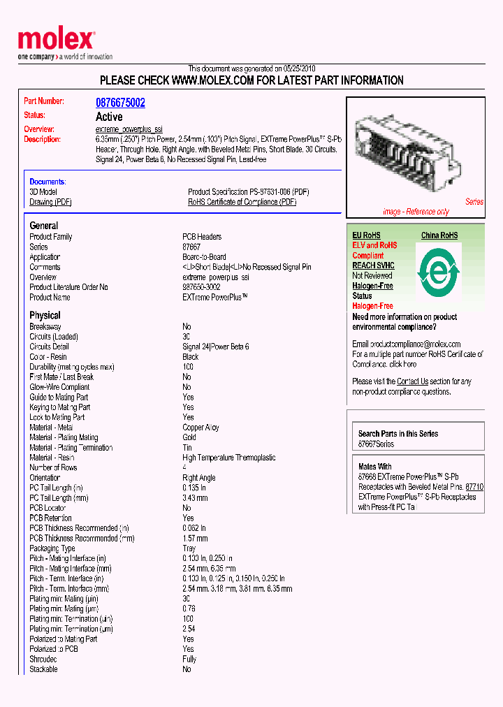 0876675002_4864750.PDF Datasheet