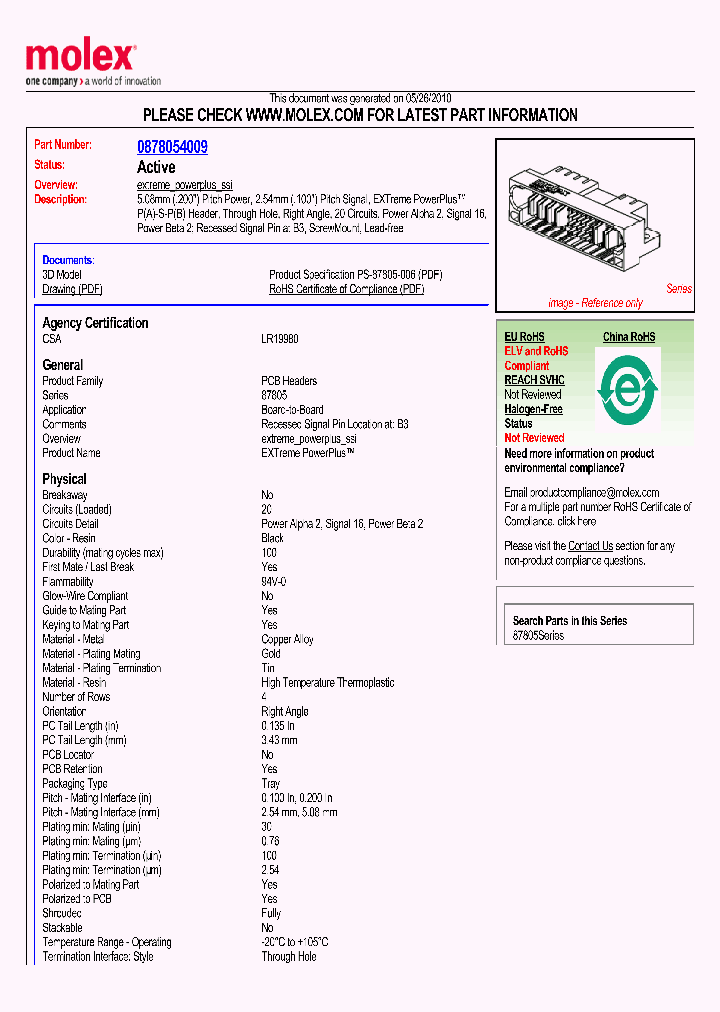 0878054009_4799529.PDF Datasheet