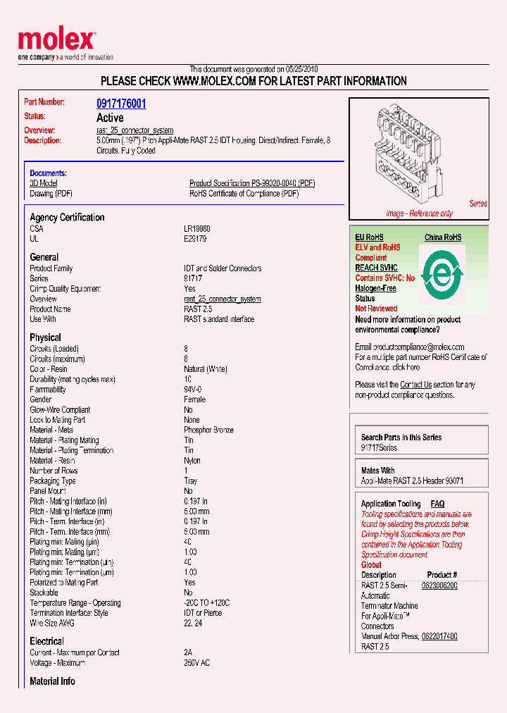 0917176001_4920426.PDF Datasheet