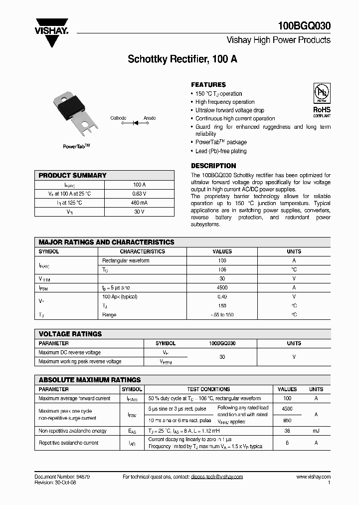 100BGQ030_4379488.PDF Datasheet