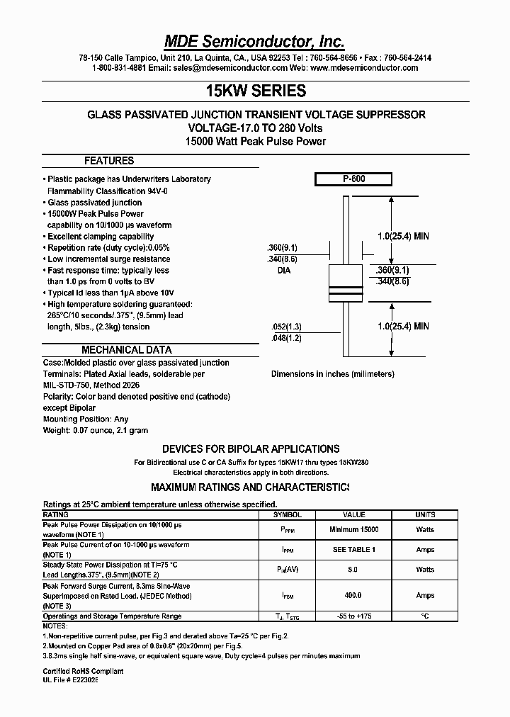 15KW22CA_4503867.PDF Datasheet