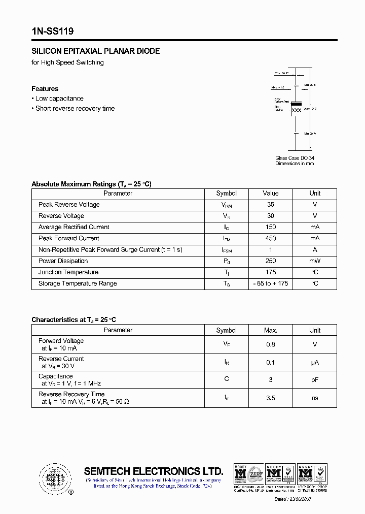 1N-SS119_4446957.PDF Datasheet