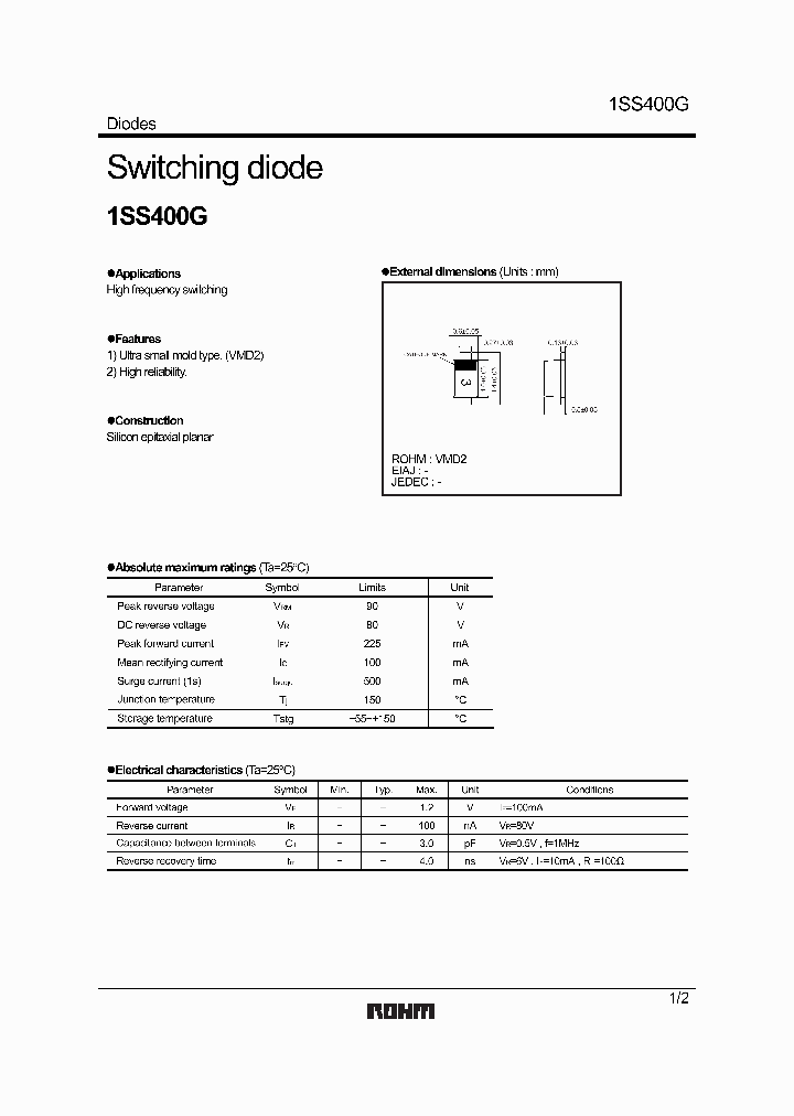 1SS400G_4612842.PDF Datasheet