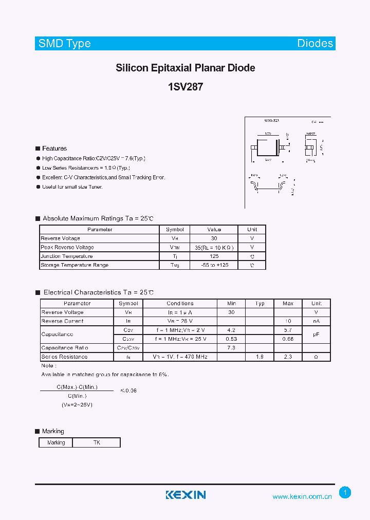 1SV287_4336898.PDF Datasheet