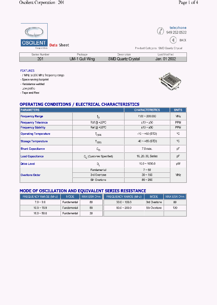 201-11228M-SR-10G_4595370.PDF Datasheet