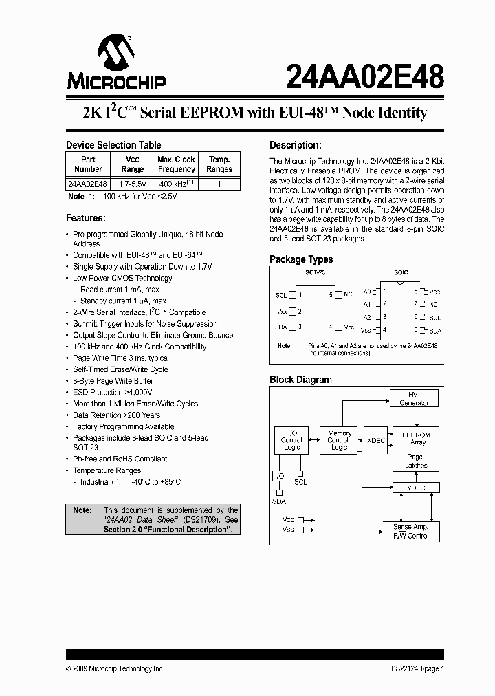 24AA02E48_4599423.PDF Datasheet