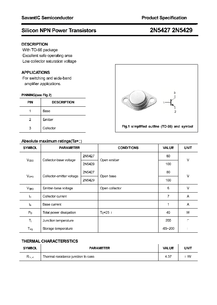 2N5427_4369624.PDF Datasheet