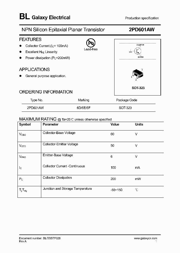 2PD601AW_4372415.PDF Datasheet