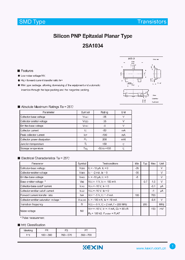 2SA1034_4319767.PDF Datasheet