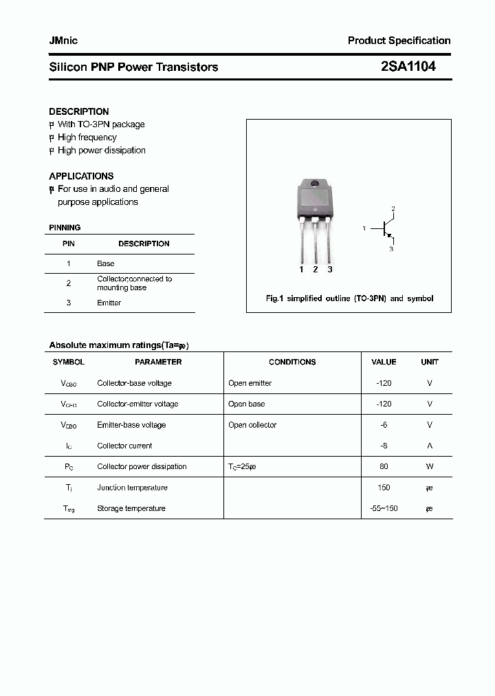 2SA1104_4743658.PDF Datasheet