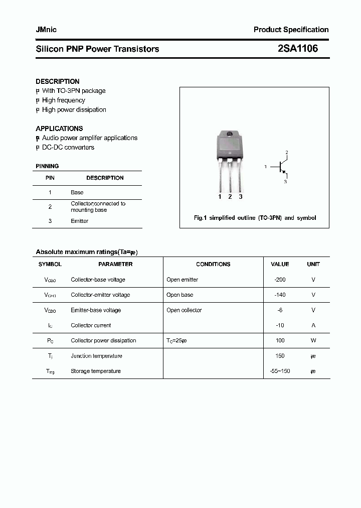 2SA1106_4743660.PDF Datasheet