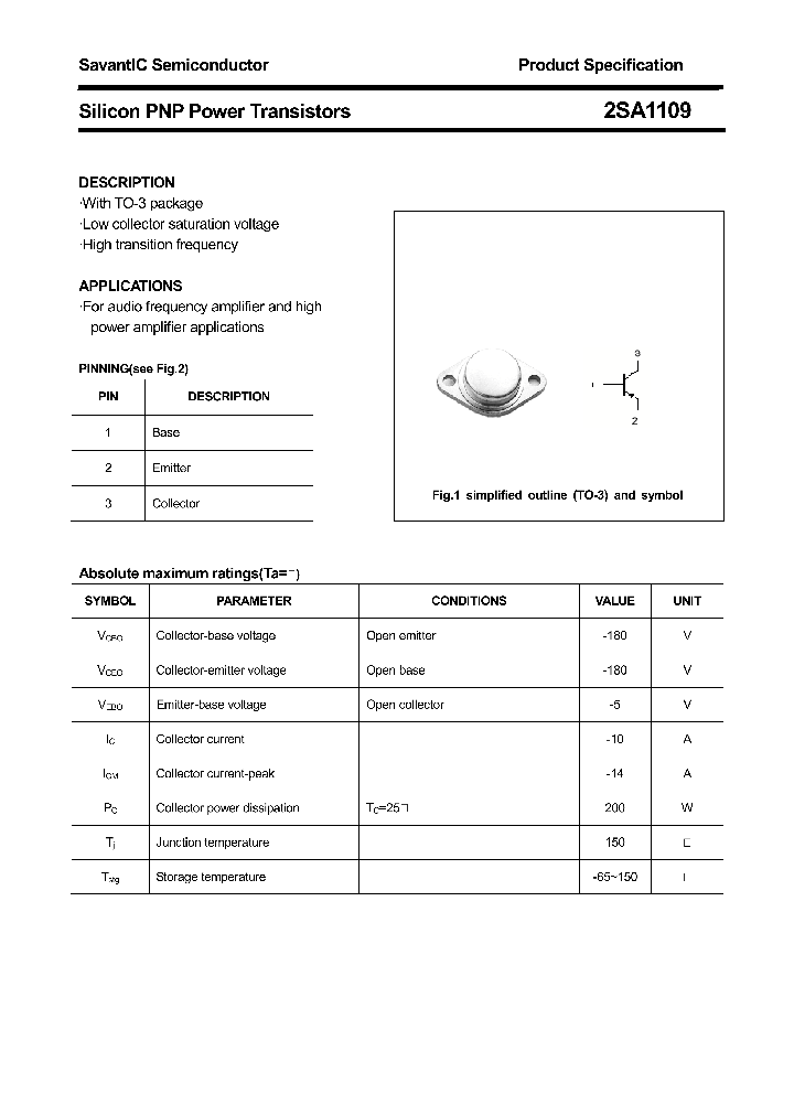 2SA1109_4398591.PDF Datasheet