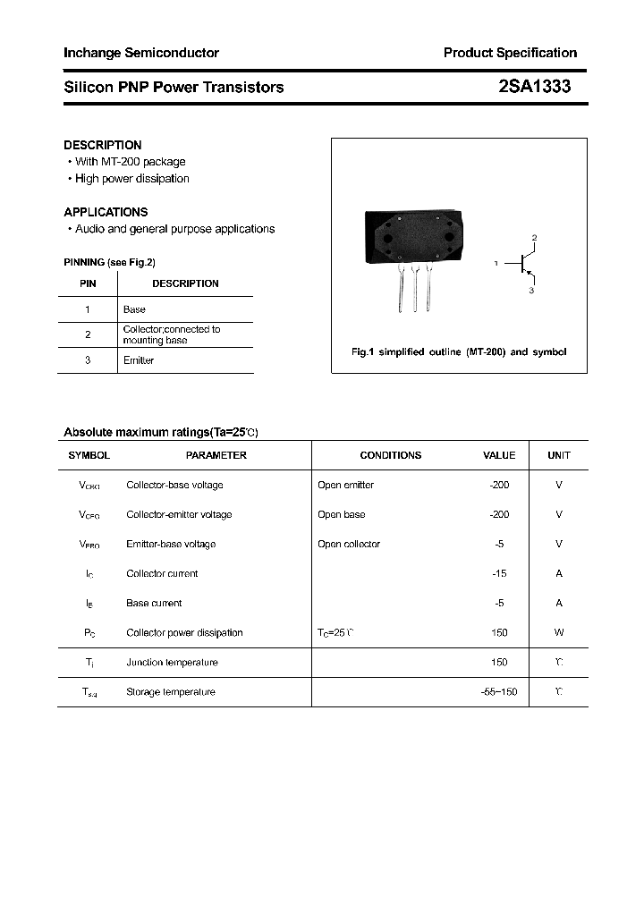 2SA1333_4336616.PDF Datasheet