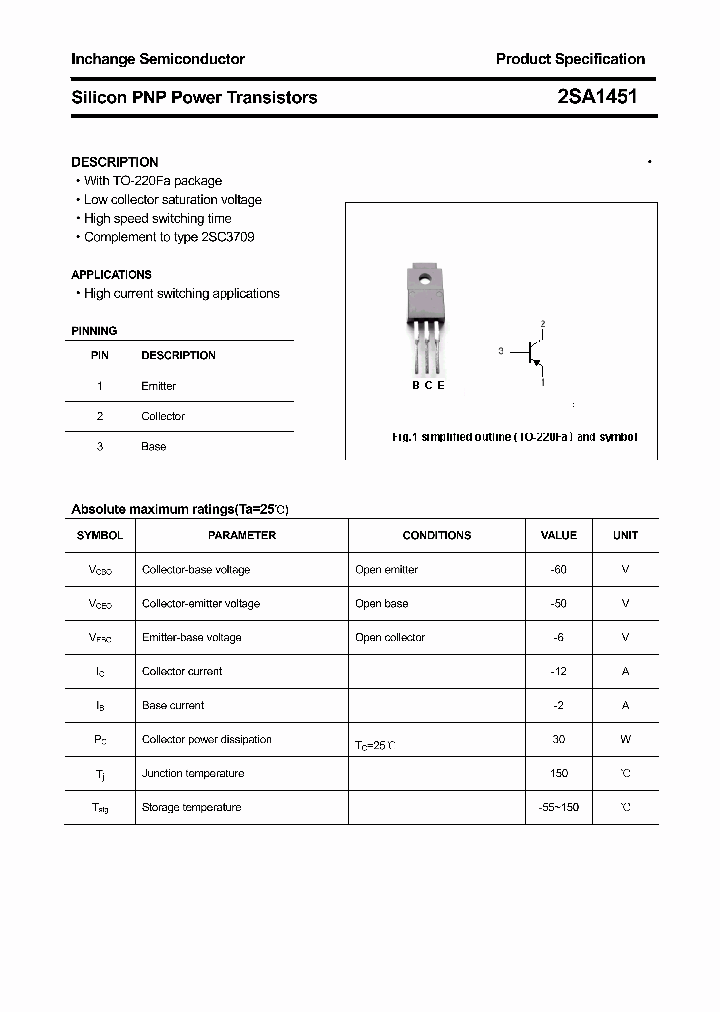 2SA1451_4306891.PDF Datasheet