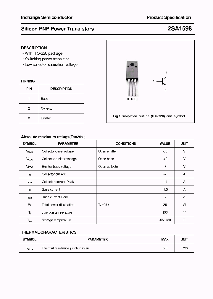 2SA1598_4336599.PDF Datasheet