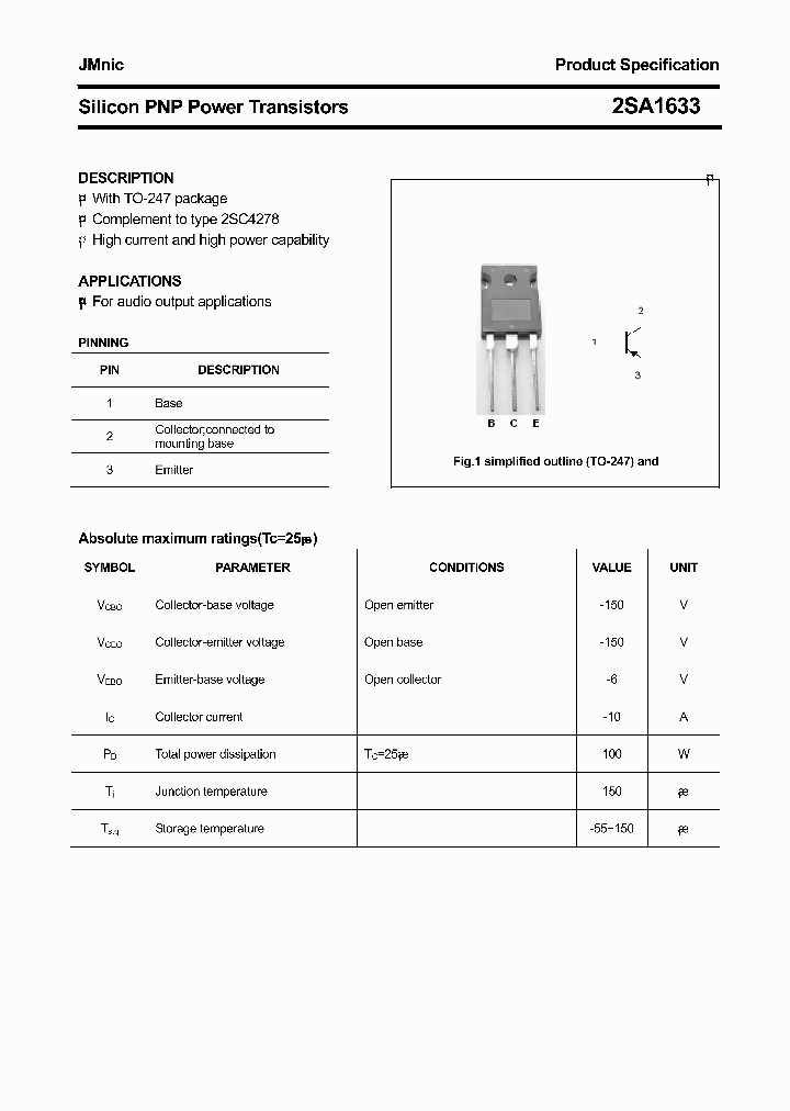 2SA1633_4720451.PDF Datasheet