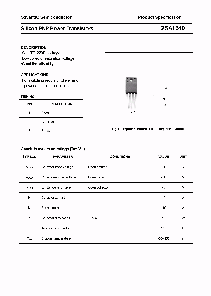 2SA1640_4466370.PDF Datasheet