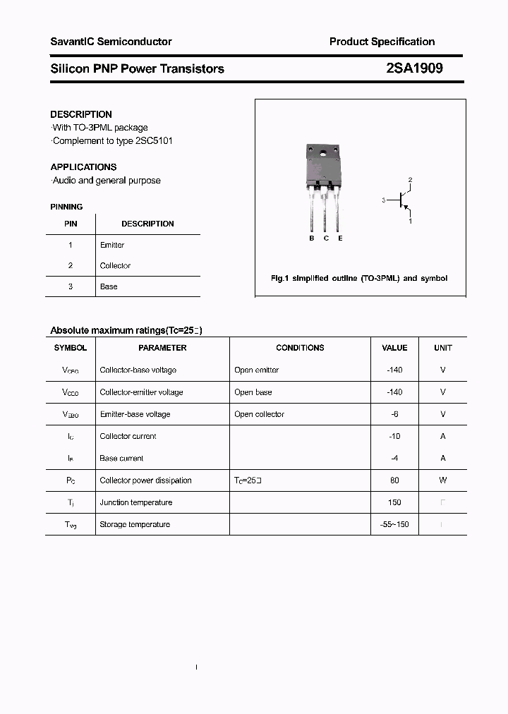 2SA1909_4389589.PDF Datasheet