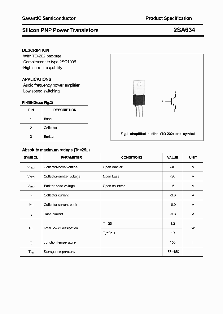 2SA634_4824886.PDF Datasheet