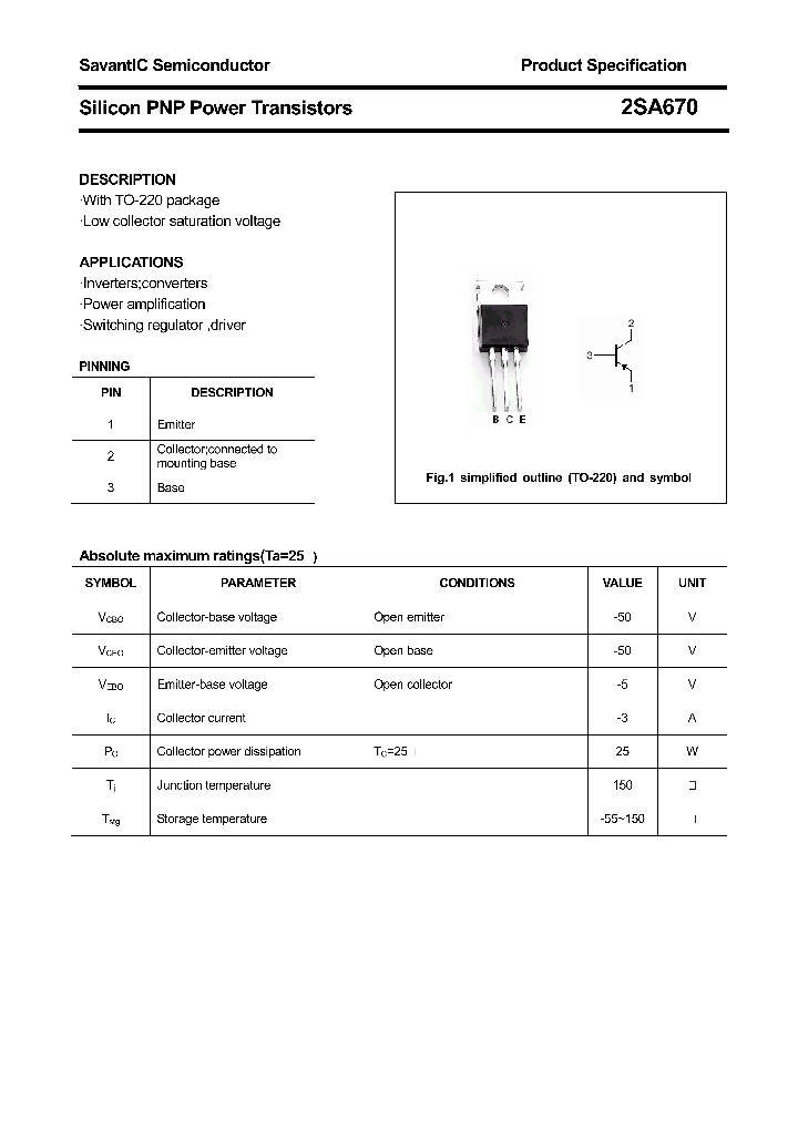 2SA670_4814495.PDF Datasheet
