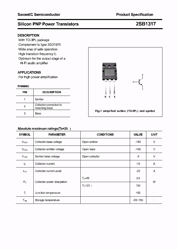 2SB1317_4418943.PDF Datasheet