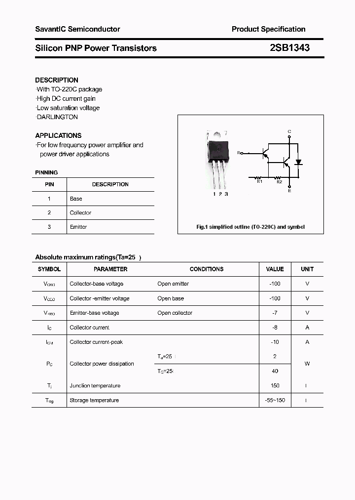 2SB1343_4413032.PDF Datasheet