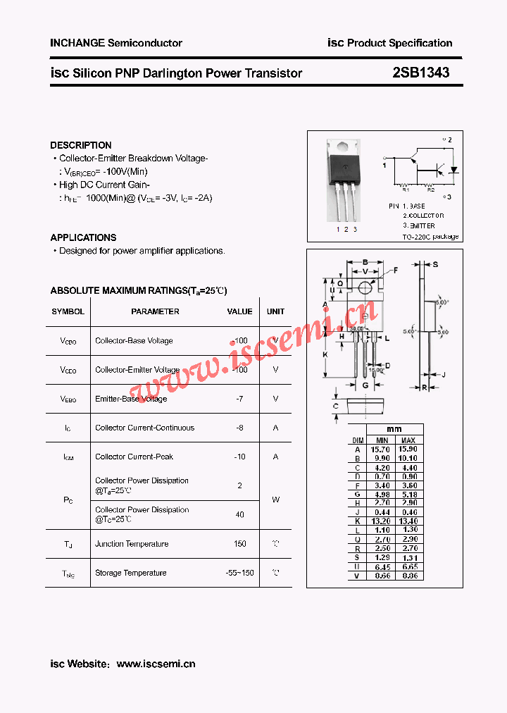 2SB1343_4413033.PDF Datasheet