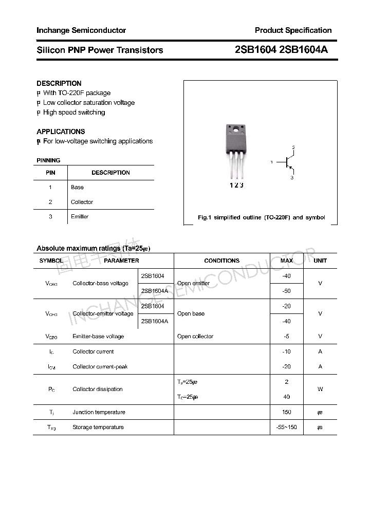 2SB1604_4695335.PDF Datasheet