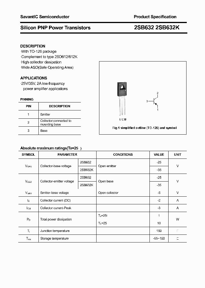 2SB632_4418428.PDF Datasheet