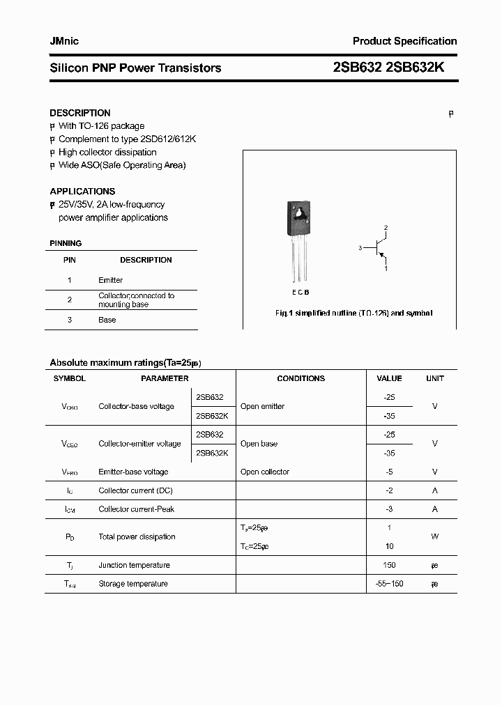 2SB632_4600379.PDF Datasheet