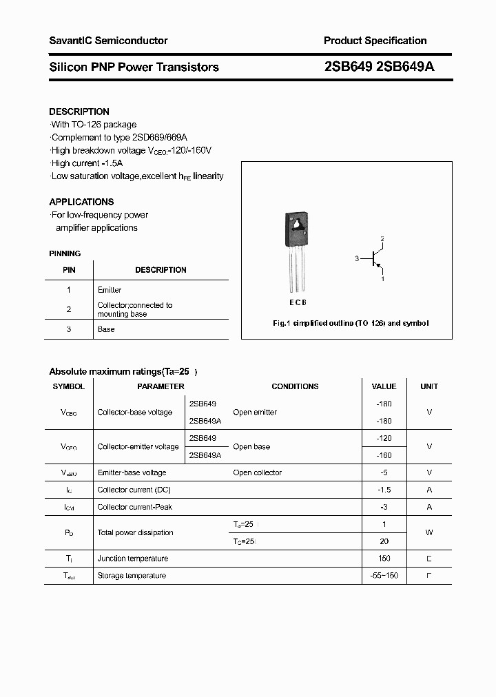 2SB649_4388835.PDF Datasheet