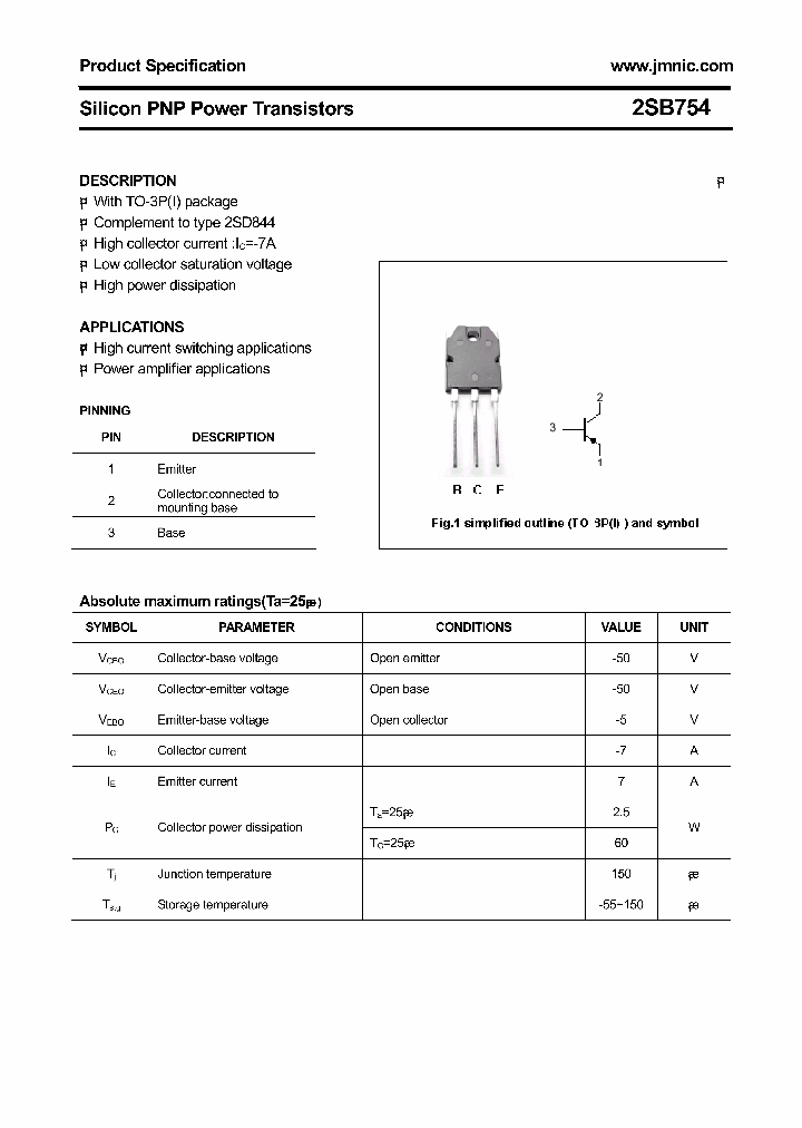 2SB754_4572725.PDF Datasheet