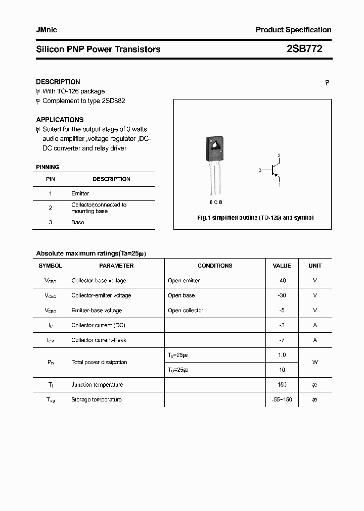 2SB772_4485300.PDF Datasheet