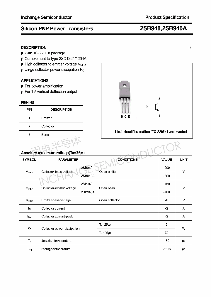 2SB940A_4362632.PDF Datasheet