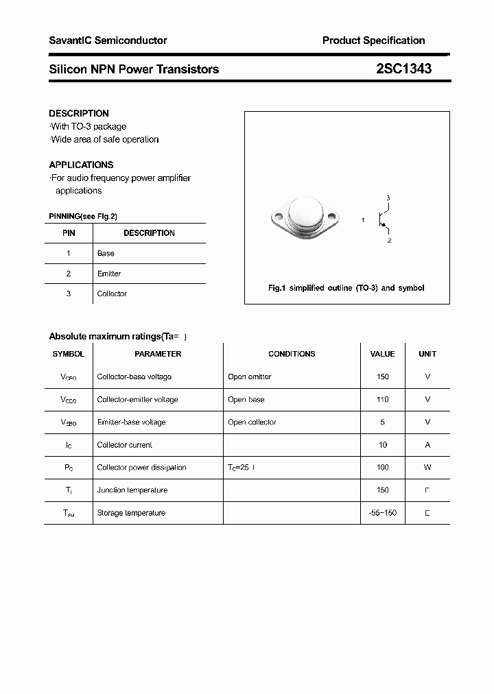 2SC1343_4413657.PDF Datasheet