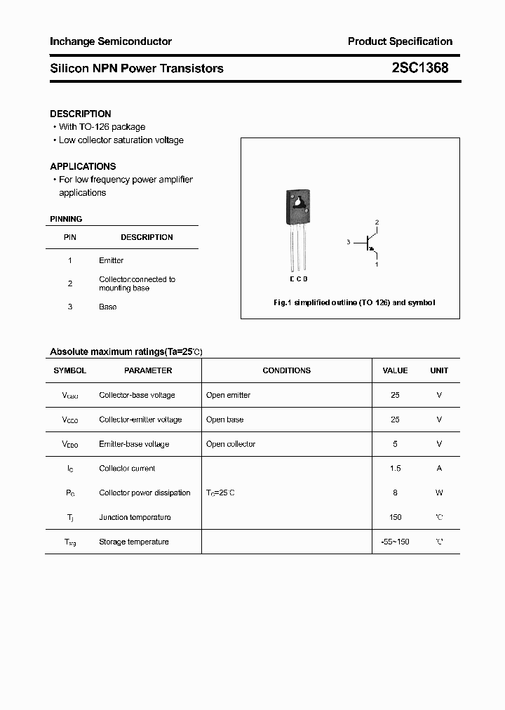 2SC1368_4360642.PDF Datasheet