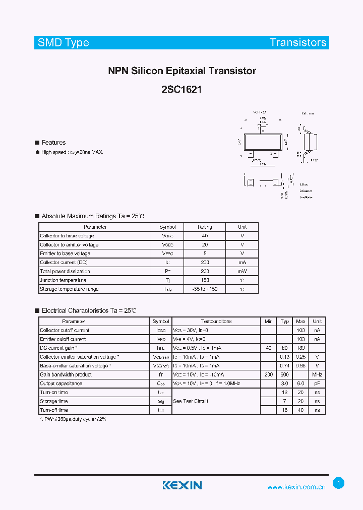 2SC1621_4336535.PDF Datasheet