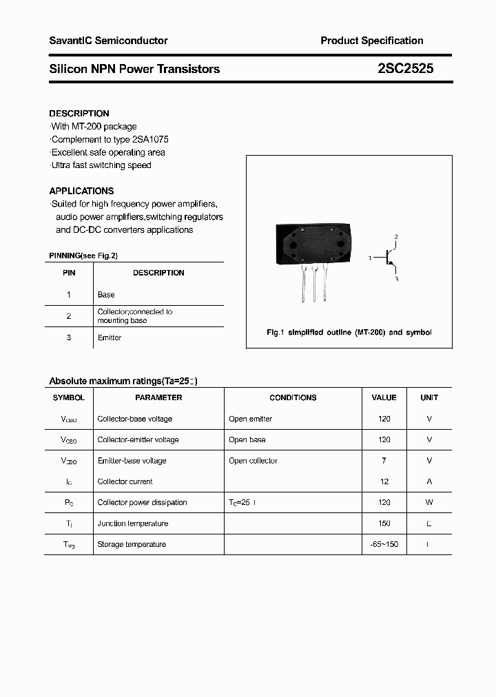 2SC2525_4644735.PDF Datasheet