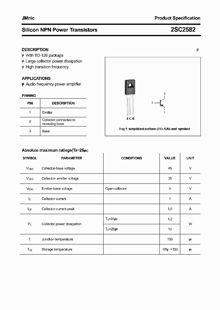 2SC2582_4597420.PDF Datasheet