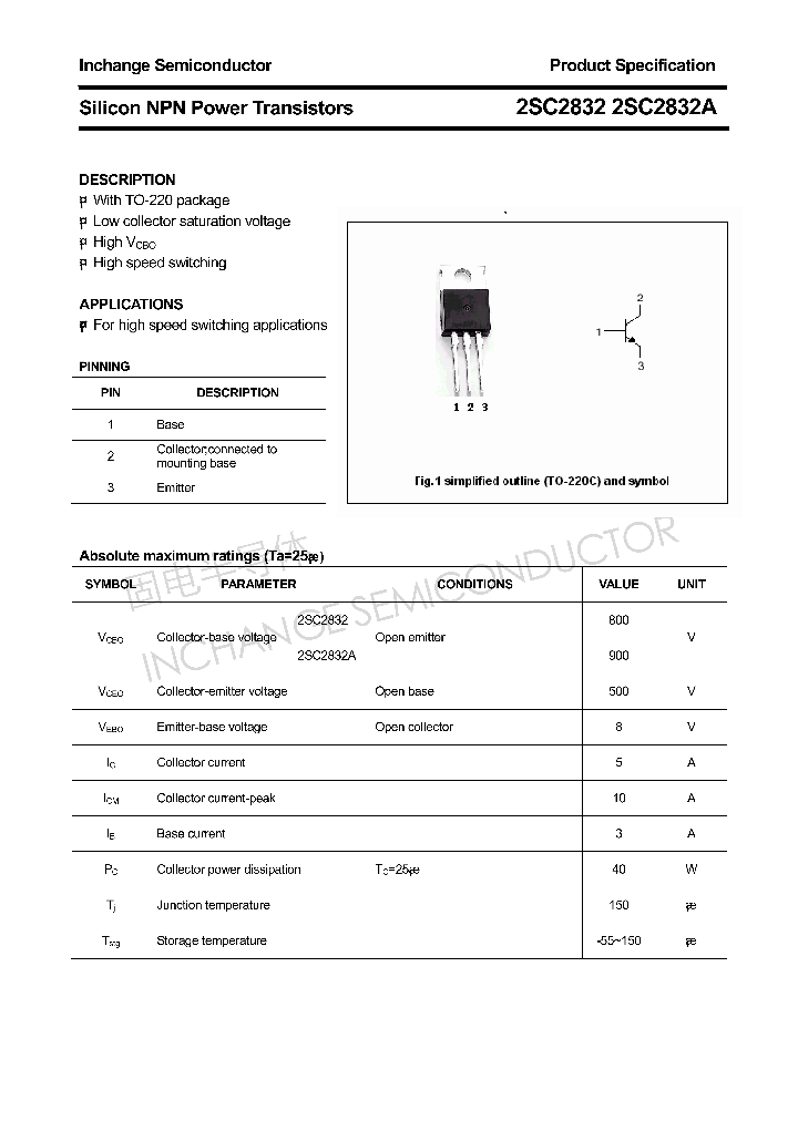 2SC2832_4305854.PDF Datasheet