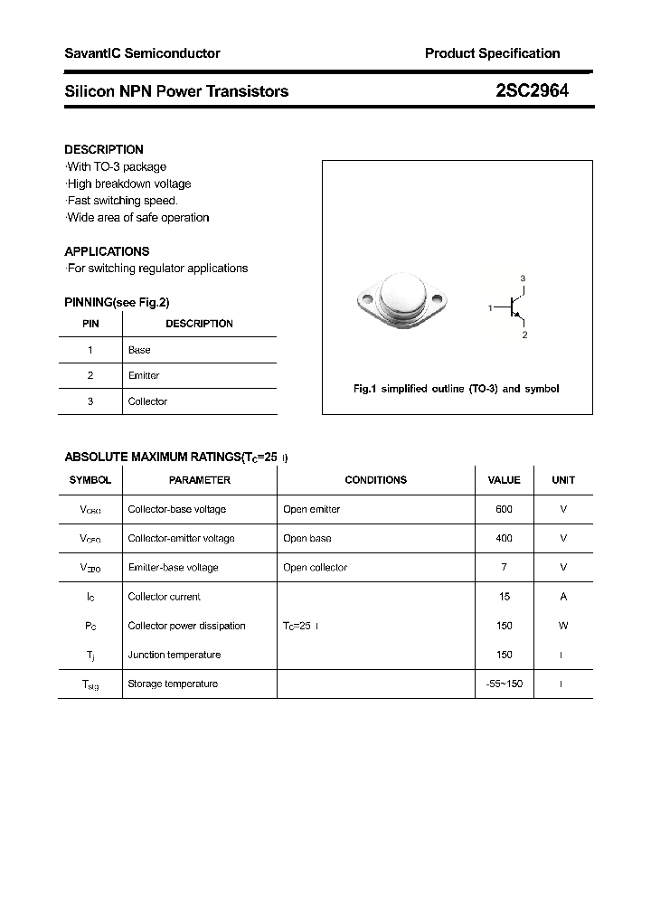 2SC2964_4388048.PDF Datasheet