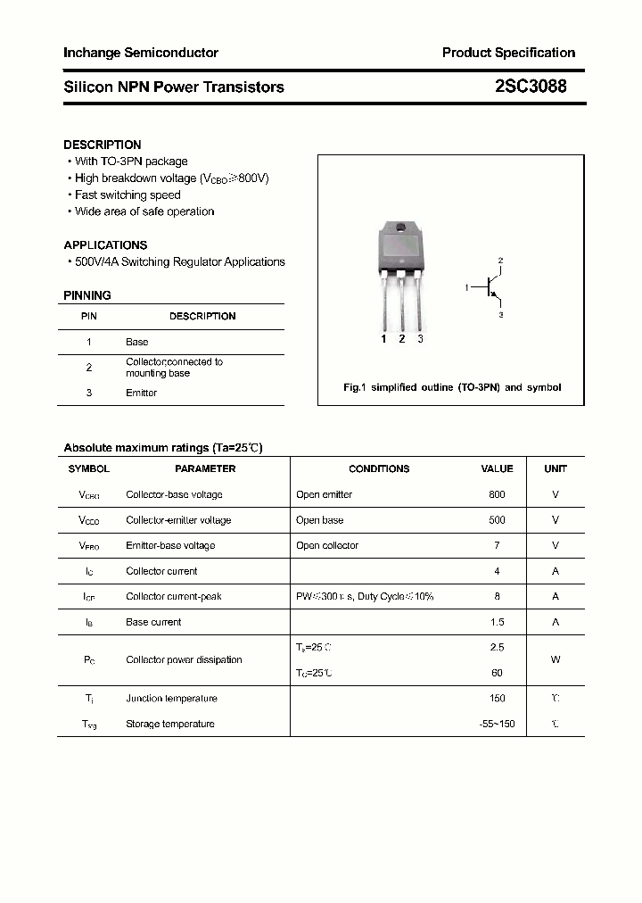 2SC3088_4418122.PDF Datasheet