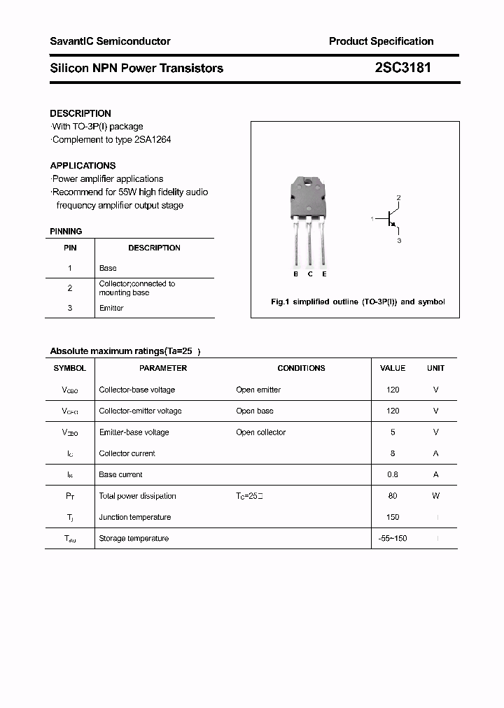 2SC3181_4377923.PDF Datasheet