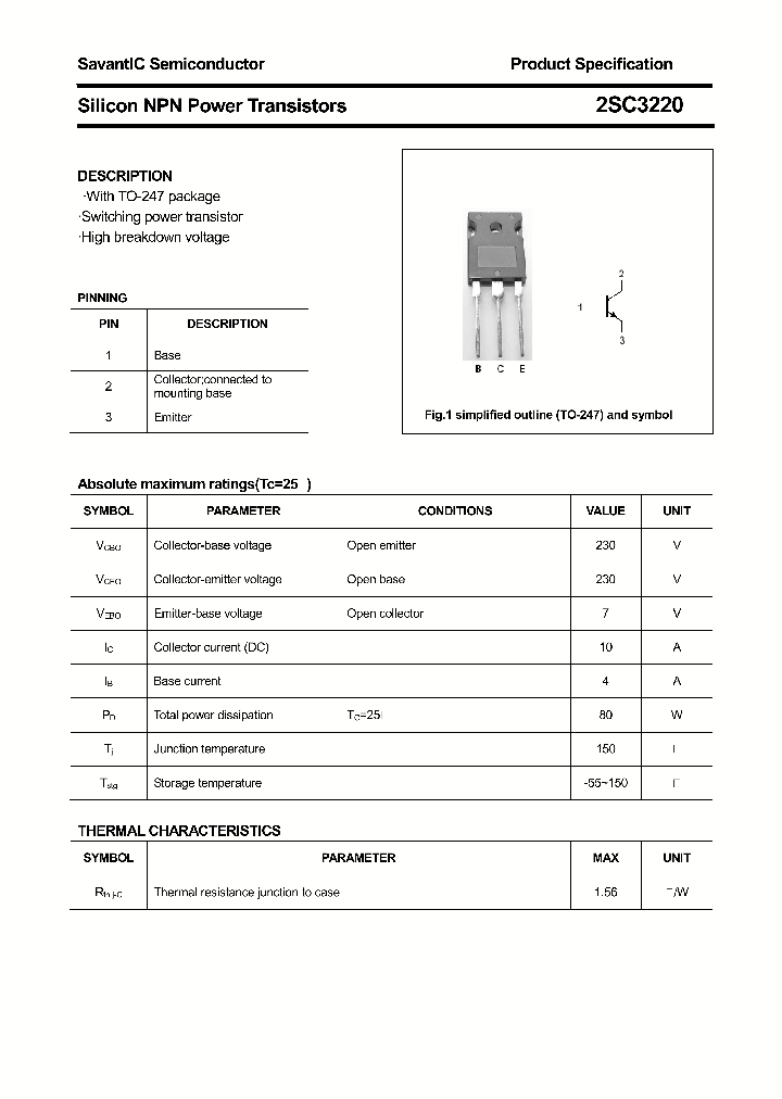 2SC3220_4623628.PDF Datasheet